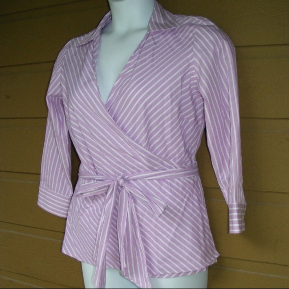 Chaps Wrap Blouse - image 6